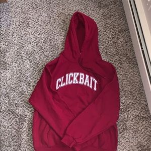 David Dobrik clickbait hoodie